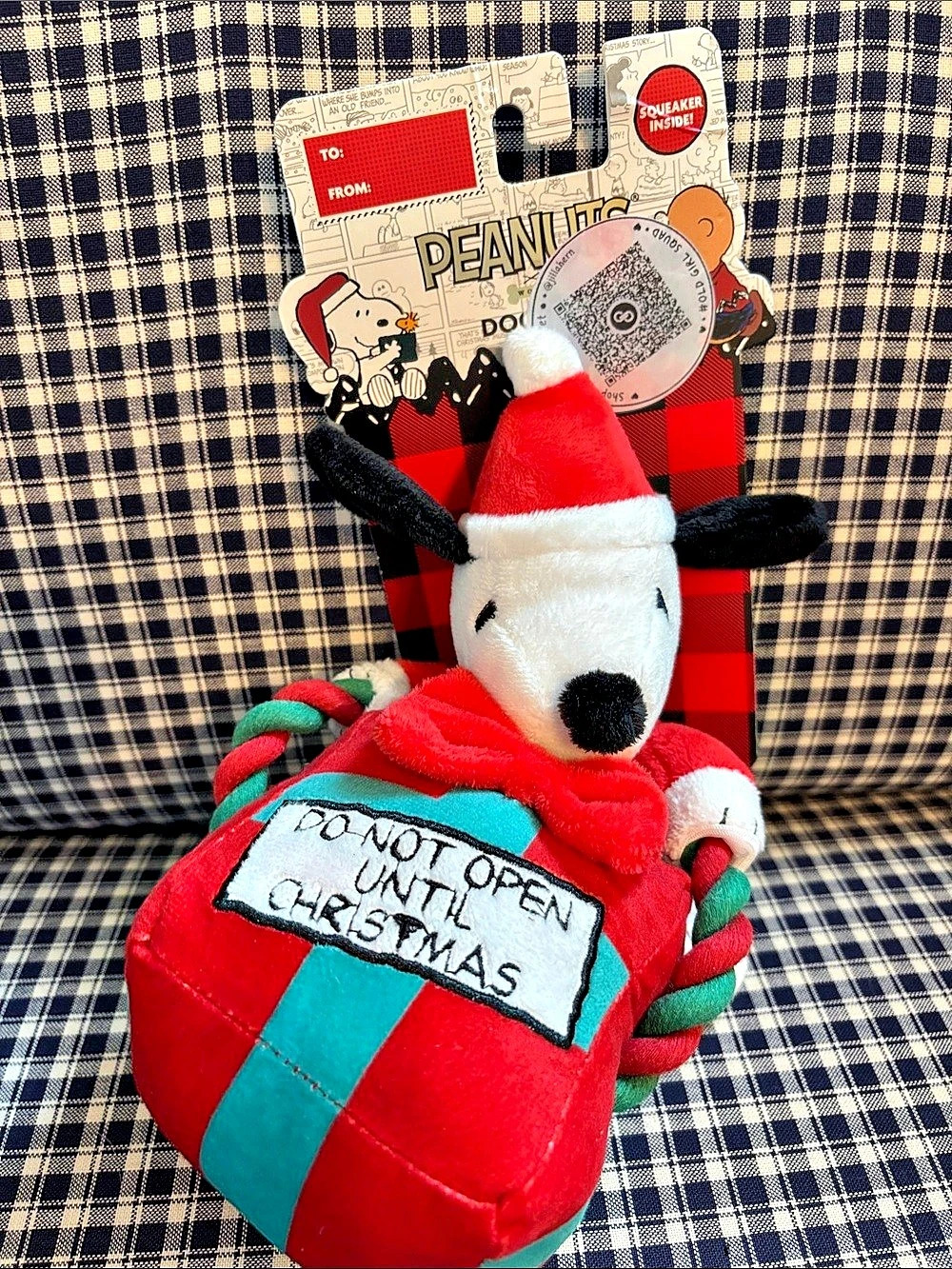 Peanuts Snoopy Christmas Plush Christmas Plush NWT